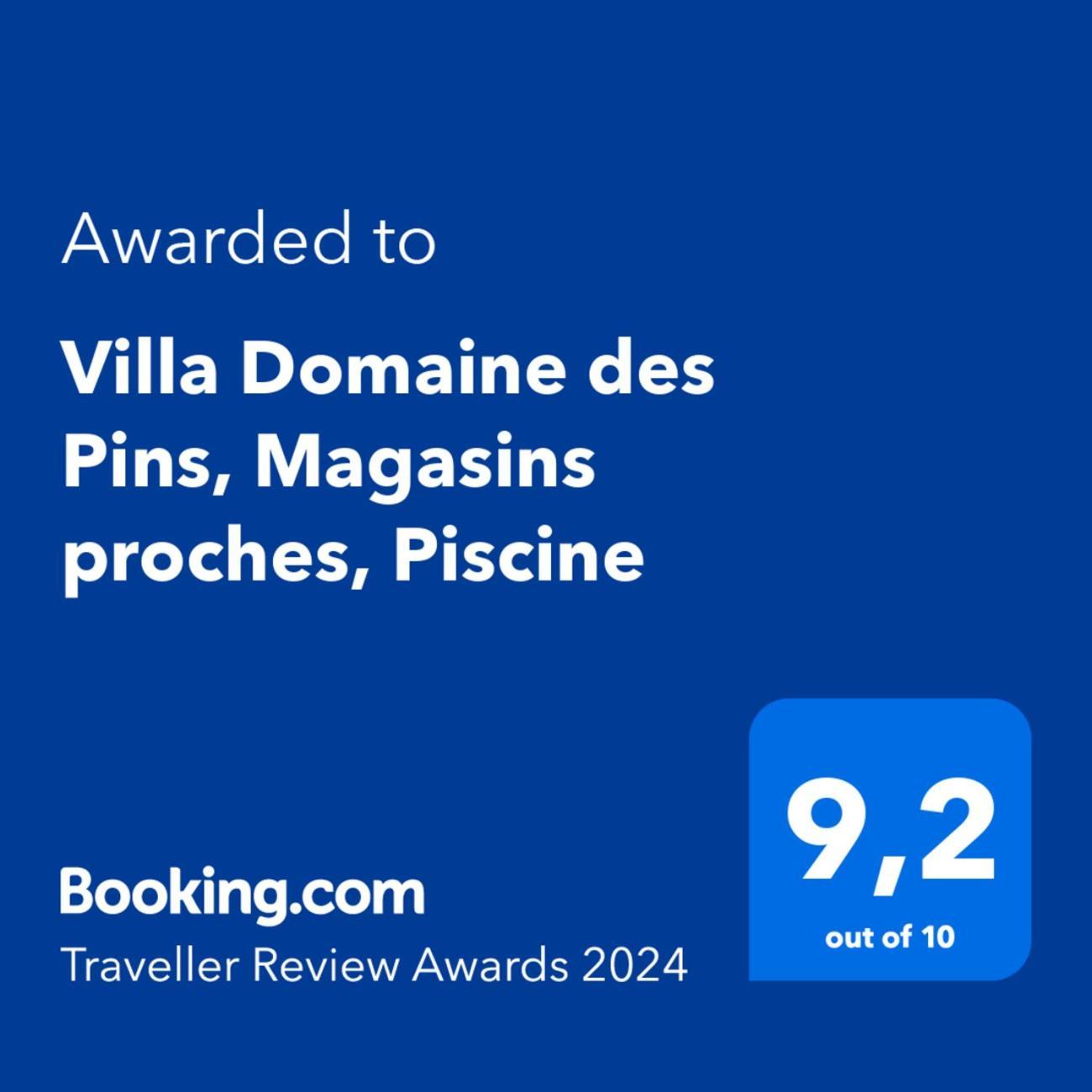 Hébergement de vacances Domaine Des Pins, Magasins Proches, Piscine